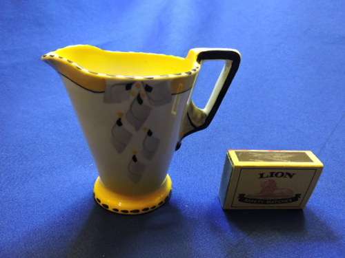 Hand Painted Bouquet Burleigh Ware Milk Jug C1930's